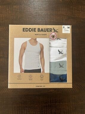 Eddie Bauer Men’s Tank Top 4-Pack